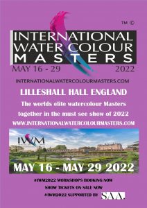iwm, iwm2021, iwm2022, International watercolour masters, masters, lilleshall, exhibition, poxon, alvaro, fabio, watercolour stars at iwm2022