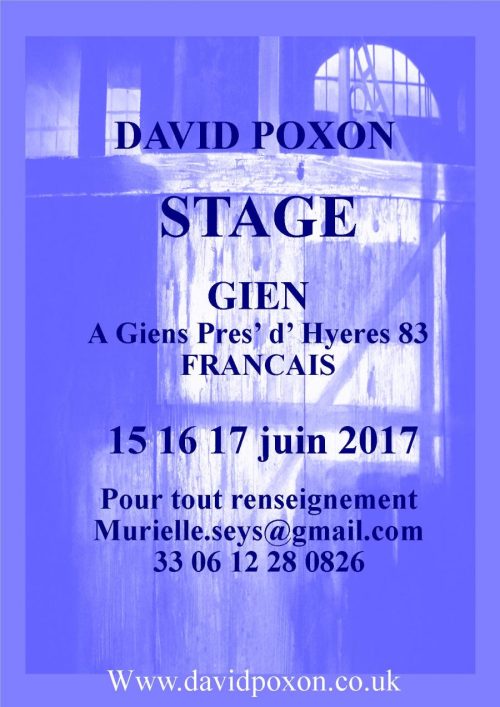 Gien France Workshop Poster