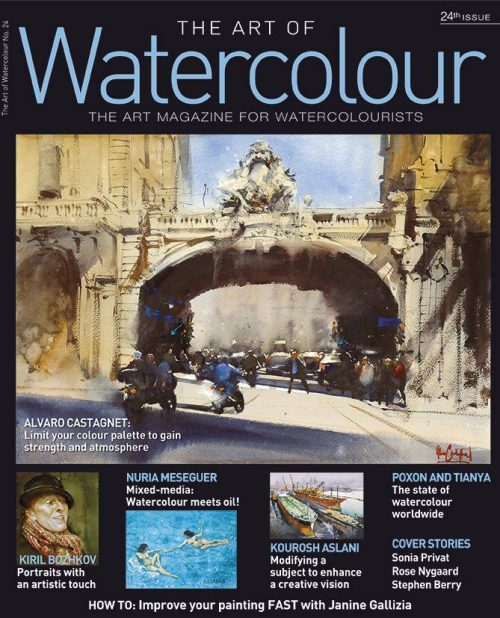 Art of Watercolour Magazine Interview with David Poxon