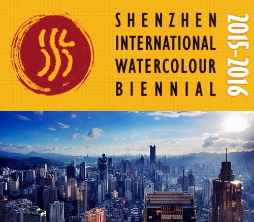 Shenzhen International Watercolour Biennial Poster
